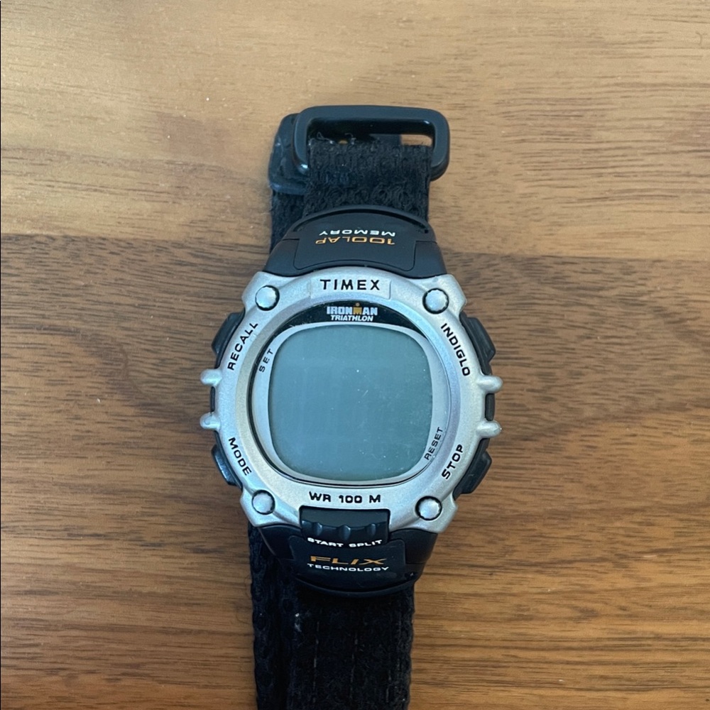 Ironman Triathlon Timing Digital Watch with Velcro Strap